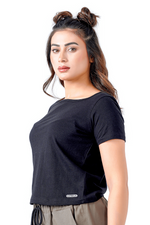 Open Aura Top - Black