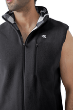 Comfy Polar Vest - Charcoal