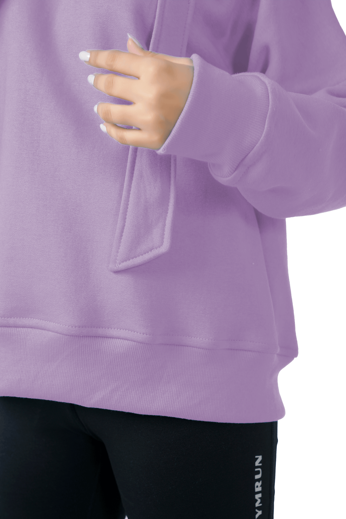Fusion Oversized Hoodie - Purple