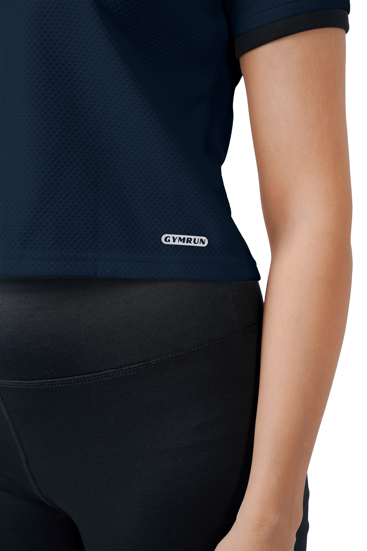 Warm Vibes Crop - Navy