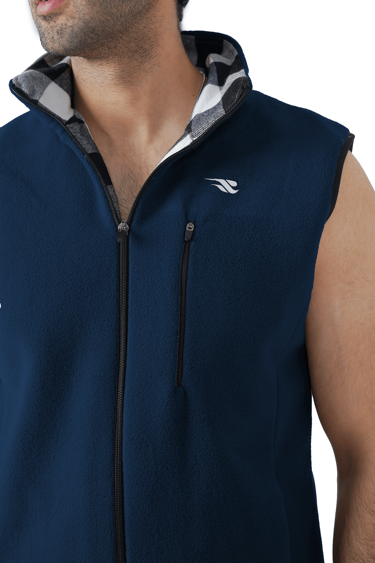 Comfy Polar Vest - Navy