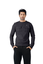 Soft Nest Fleece Shirt - Charcoal