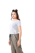 Open Aura Top - White