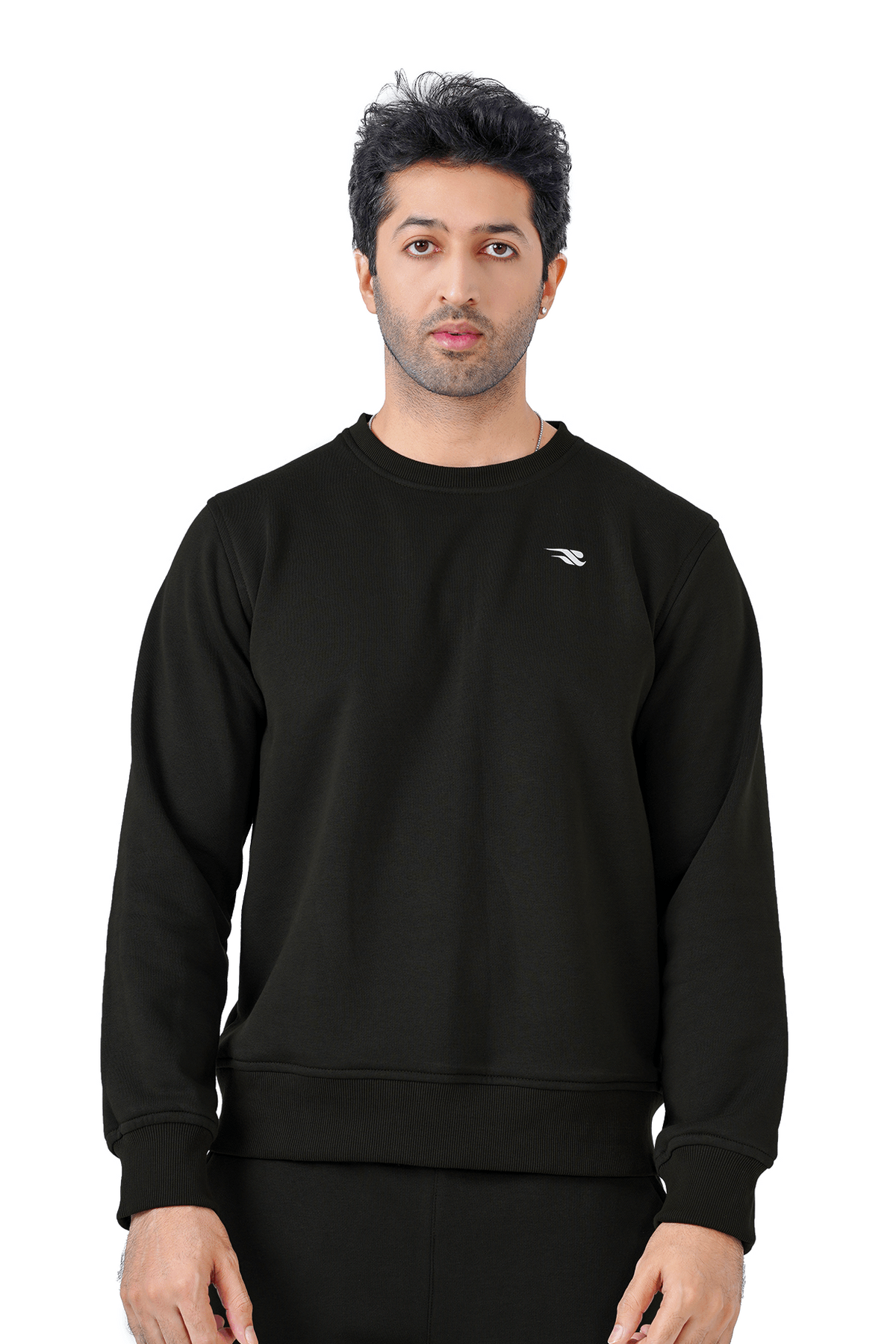 Lounge Ease Fleece Pullover - Black