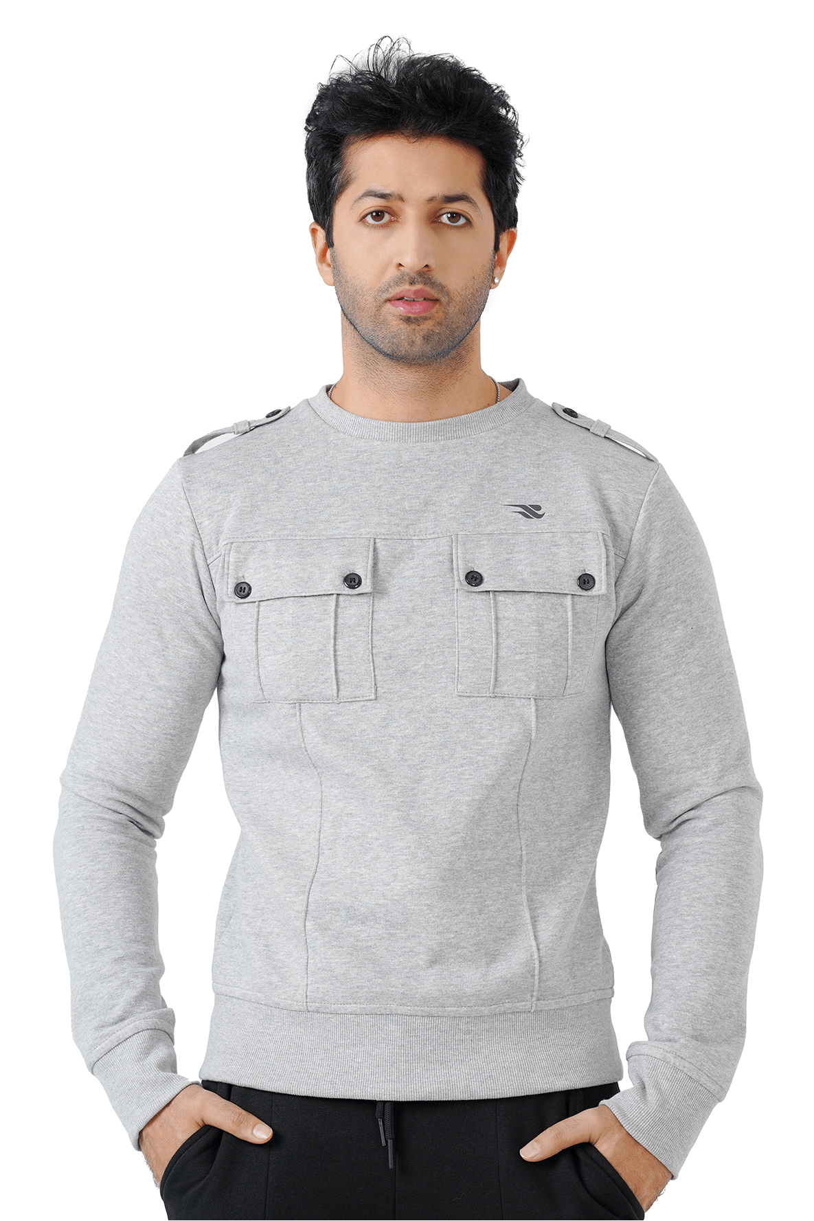 Soft Nest Fleece Shirt - Heather Grey