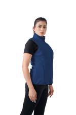 Chill Wave Polar Vest - Navy