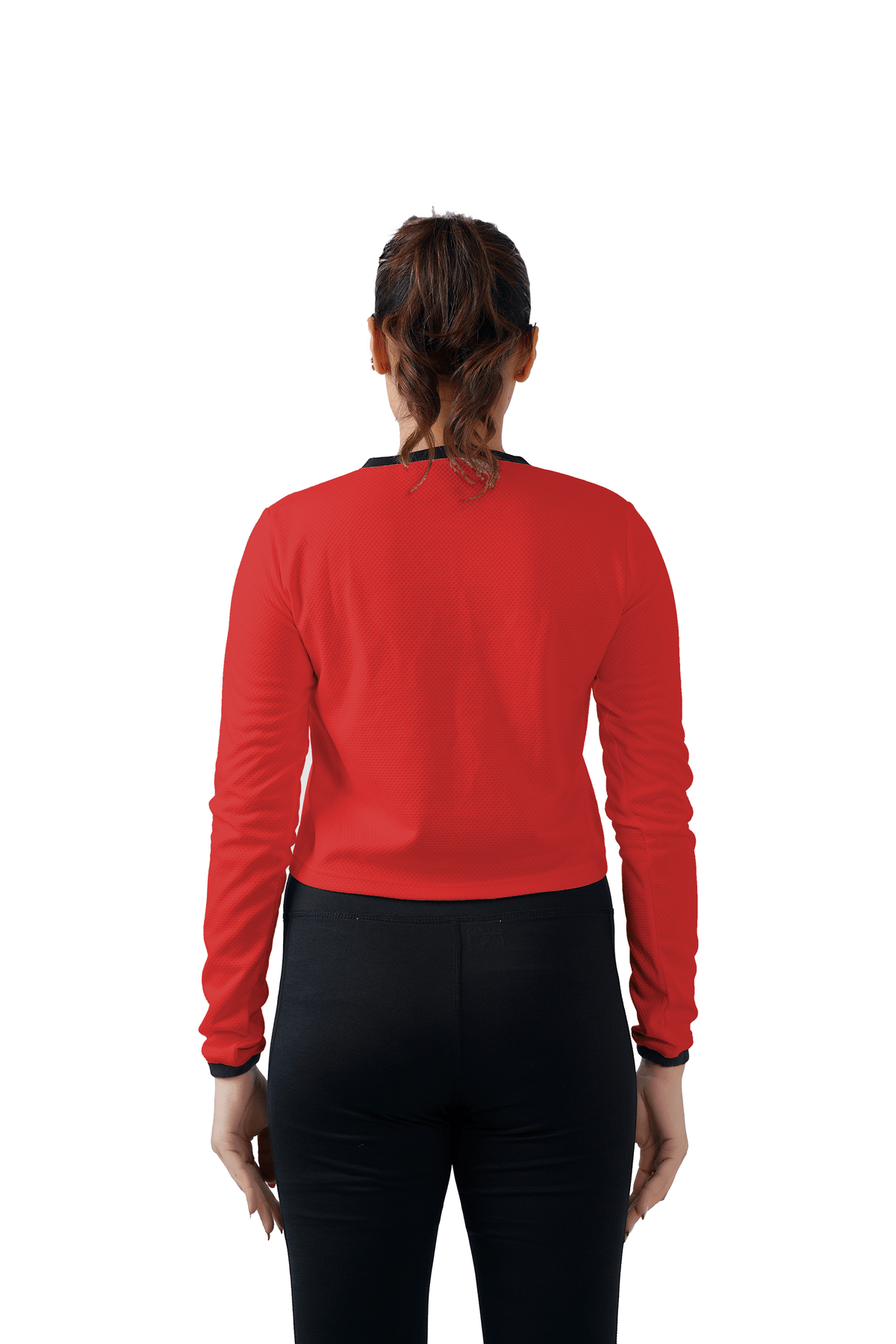 Warm Vibes Full Sleeves Top - Red