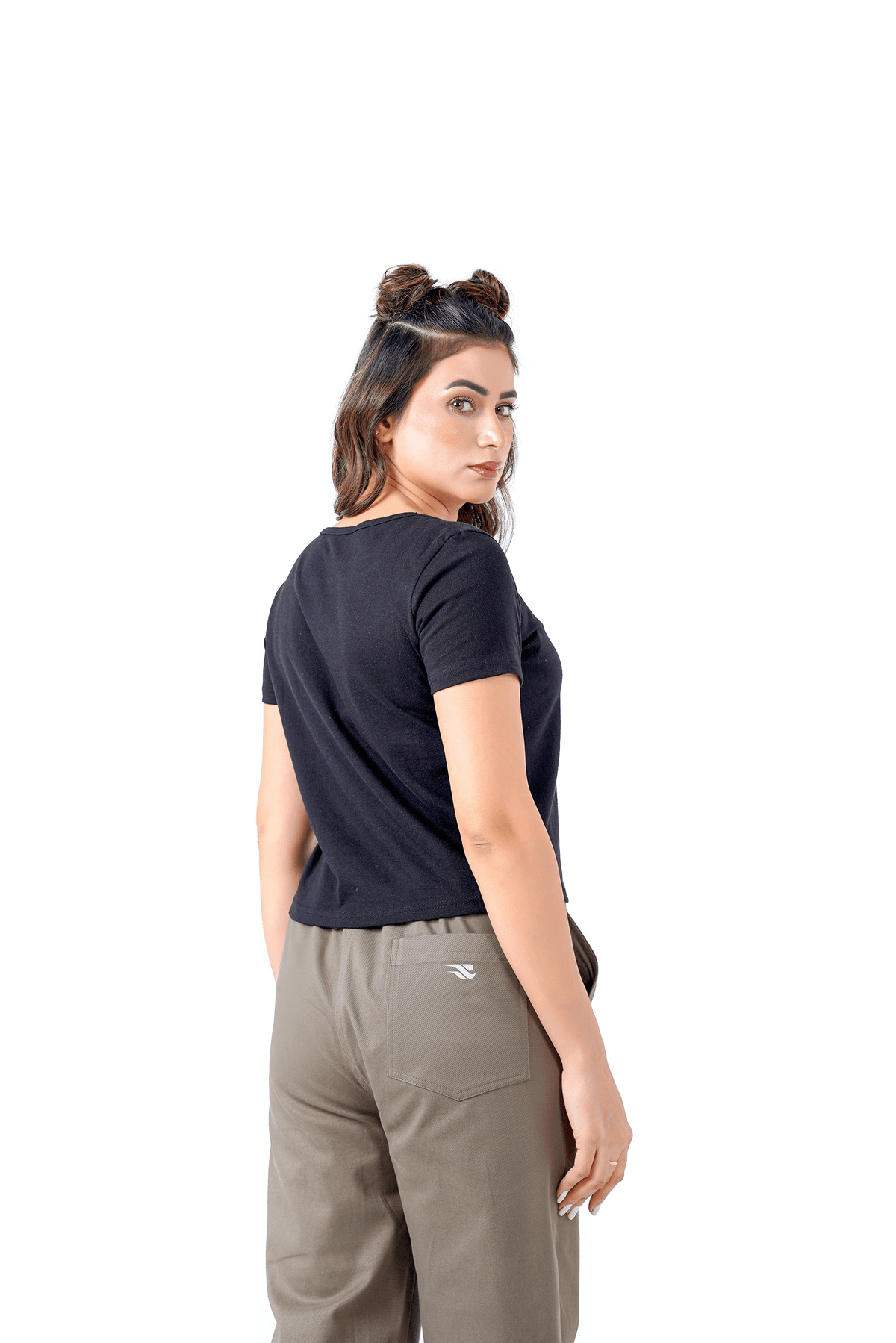 Open Aura Top - Black