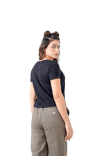 Open Aura Top - Black