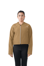 Frost Nest Cropped Jacket - Brown