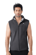 Comfy Polar Vest - Charcoal