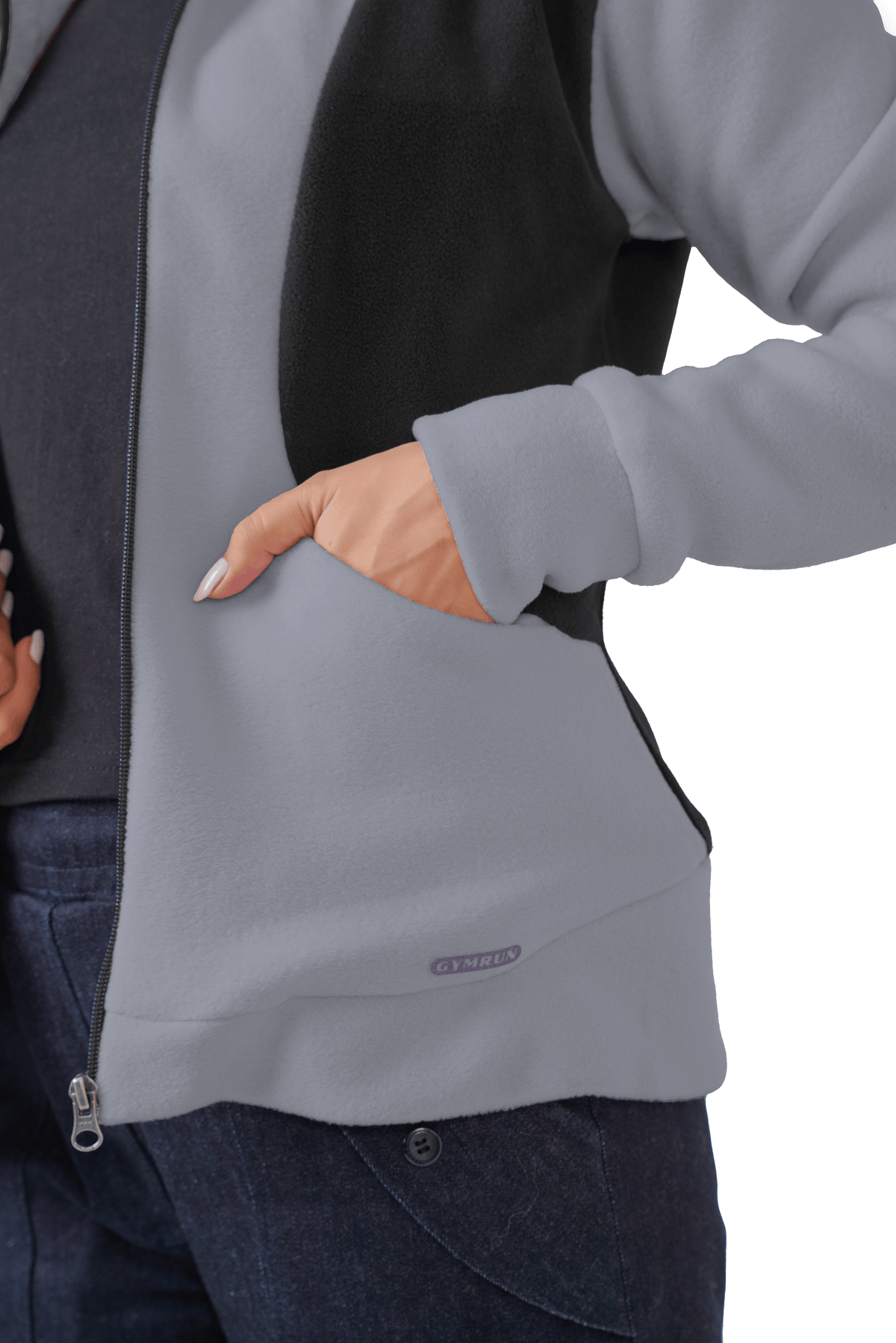 Blizzard Bloom Jacket - Grey/Charcoal