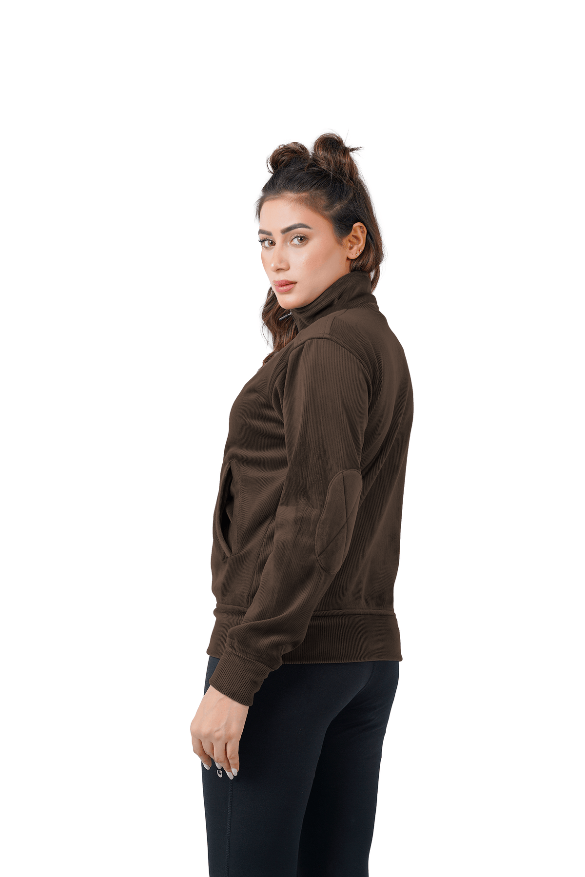 Velvet Ridge Cord Jacket - Brown