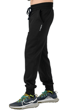 Lounge Ease Fleece Joggers - Black