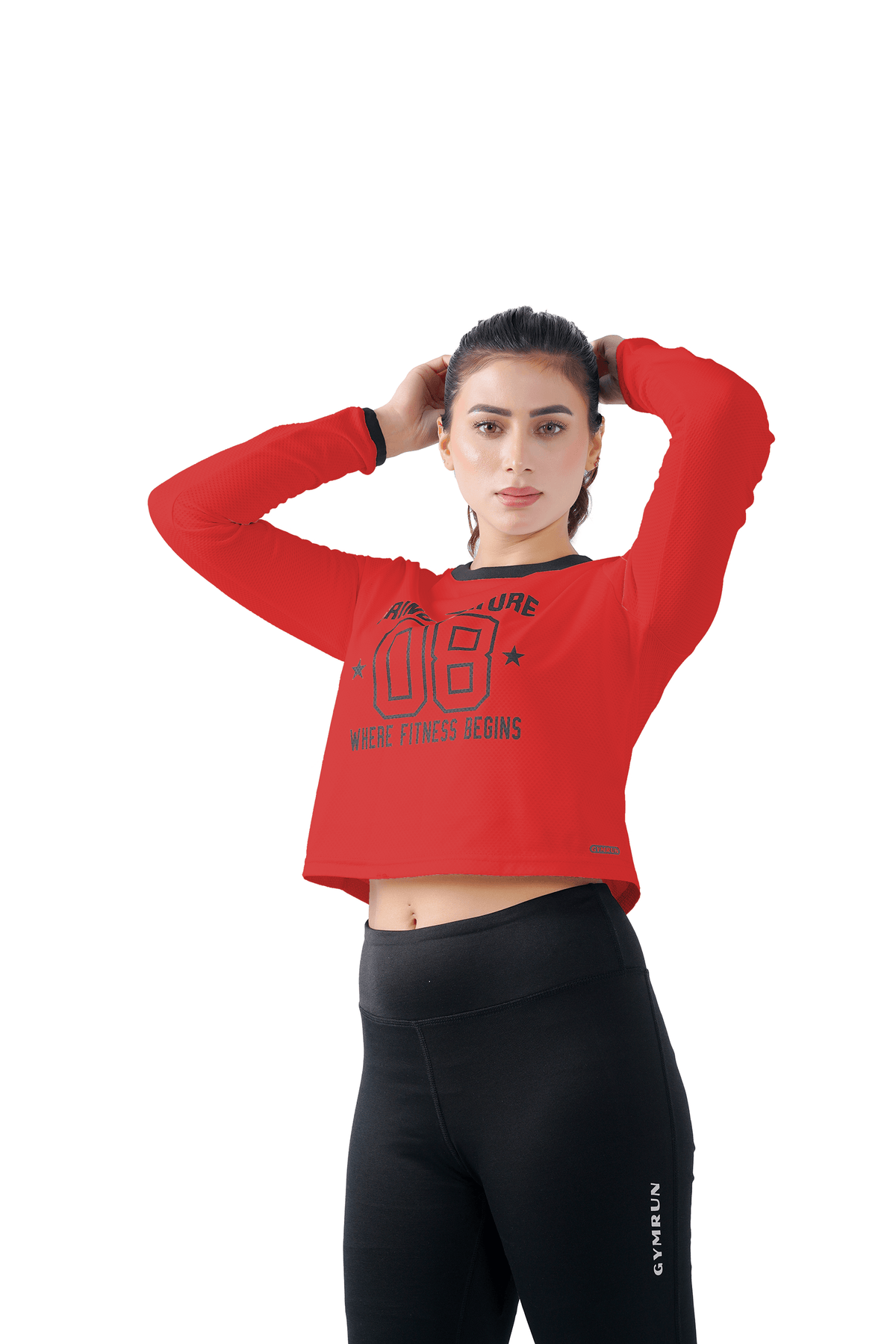 Warm Vibes Full Sleeves Top - Red