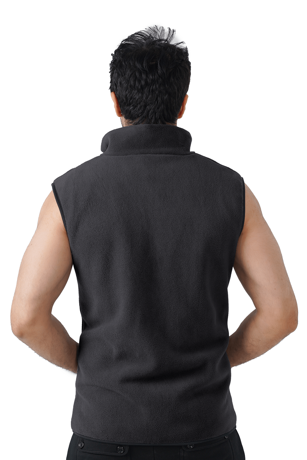 Comfy Polar Vest - Charcoal