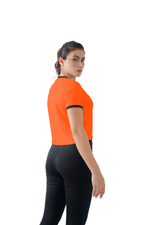 Warm Vibes Crop - Orange