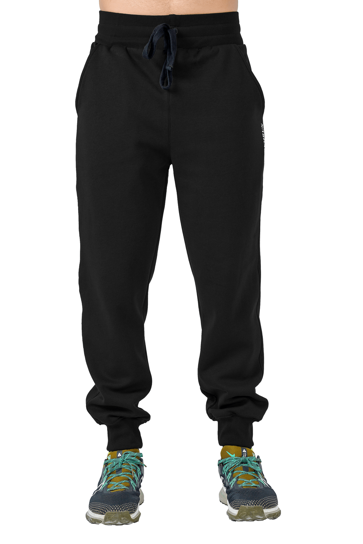 Lounge Ease Fleece Joggers - Black