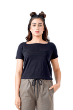 Open Aura Top - Black