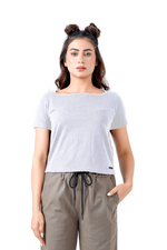Open Aura Top - White