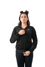 Velvet Ridge Cord Jacket - Black