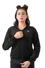 Velvet Ridge Cord Jacket - Black