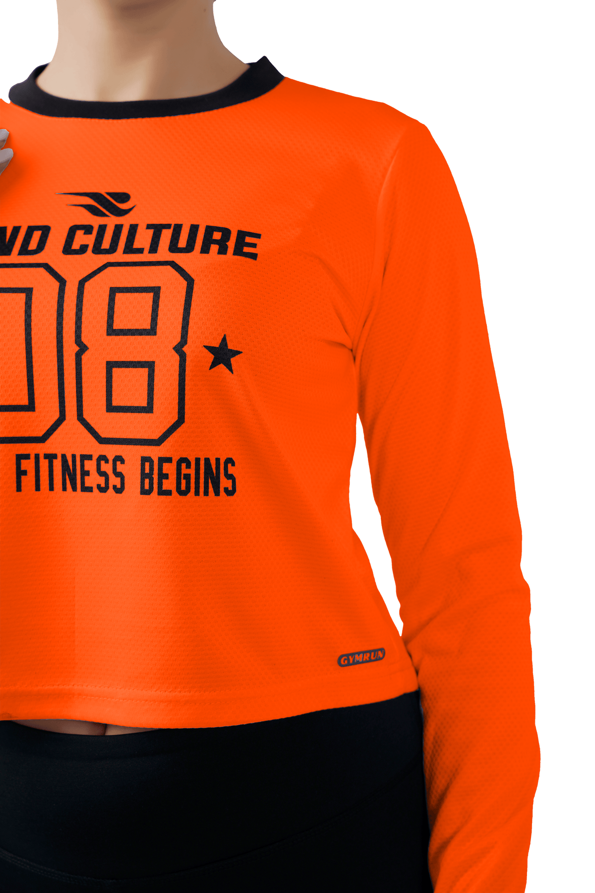 Warm Vibes Full Sleeves Top - Orange