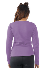 Warm Whisper Shirt - Purple