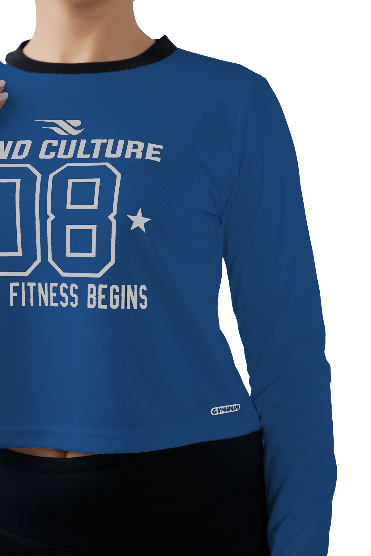 Warm Vibes Full Sleeves Top - Blue