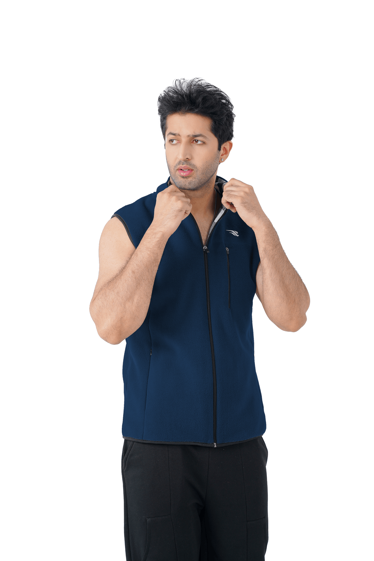 Comfy Polar Vest - Navy