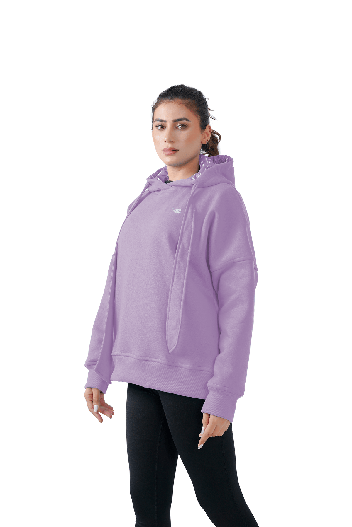 Fusion Oversized Hoodie - Purple