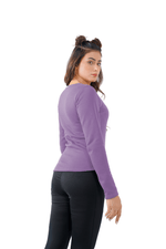 Warm Whisper Shirt - Purple