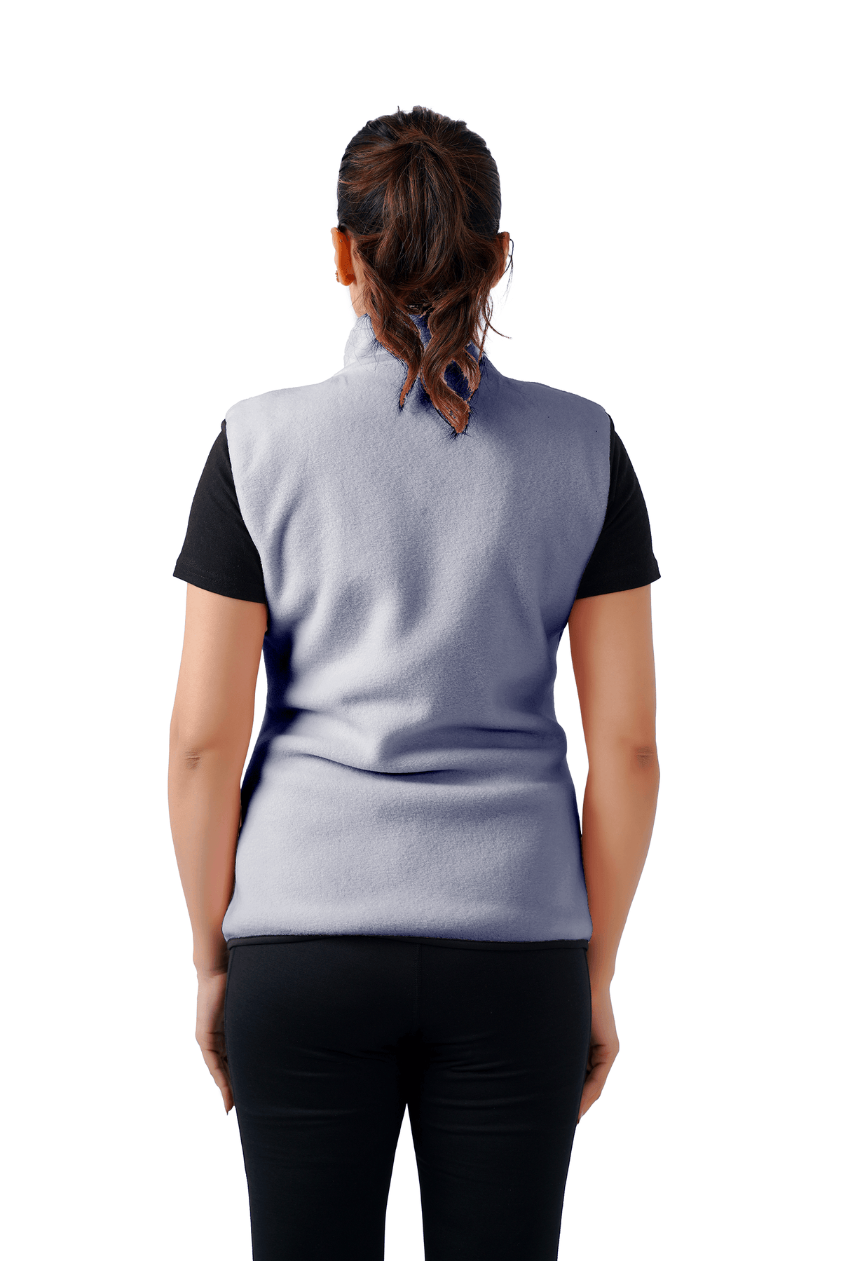 Chill Wave Polar Vest - Grey