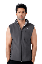 Comfy Polar Vest - Charcoal