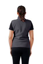 Chill Wave Polar Vest - Charcoal