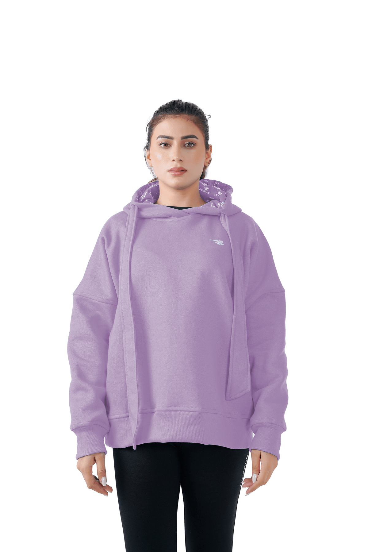 Fusion Oversized Hoodie - Purple