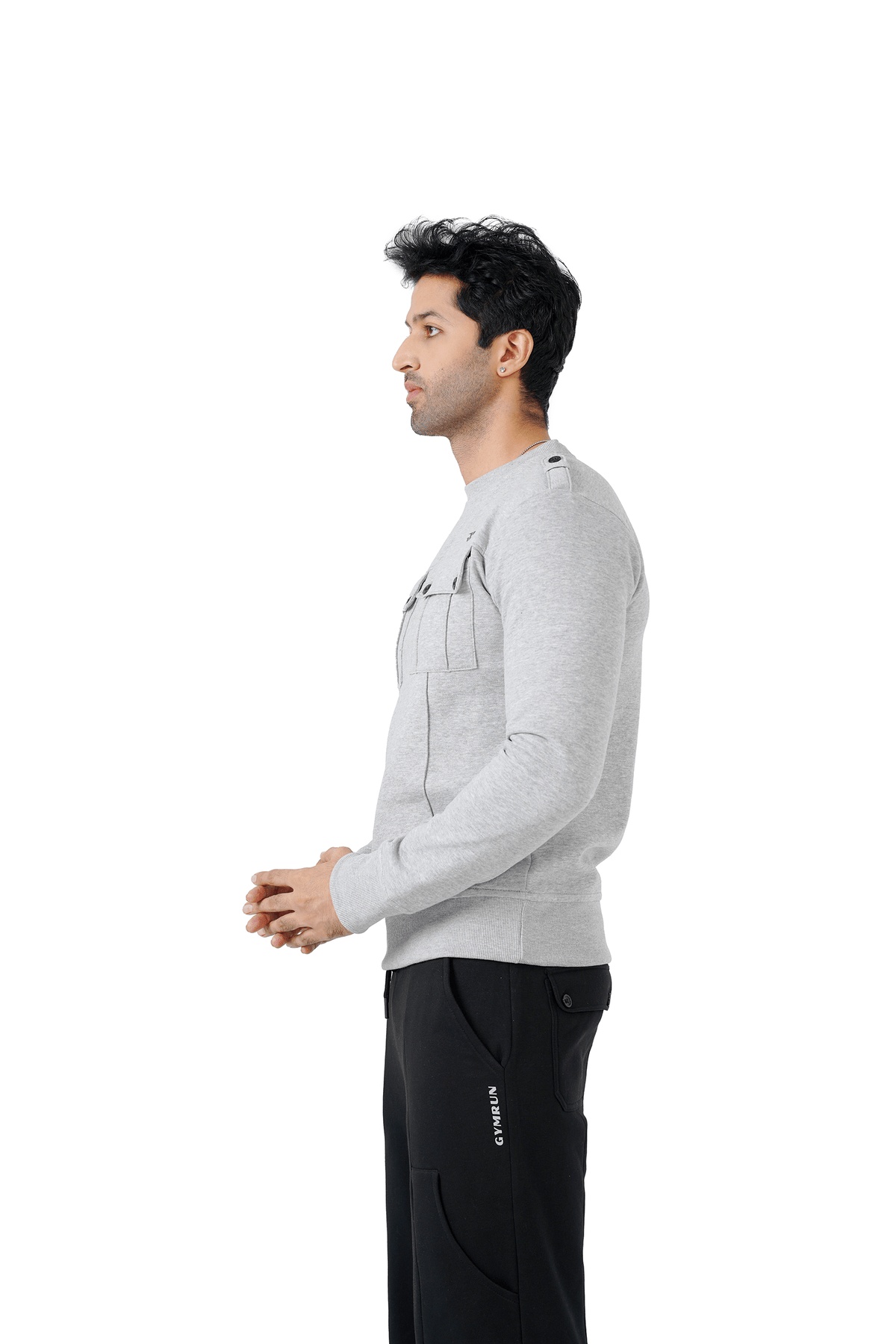 Soft Nest Fleece Shirt - Heather Grey