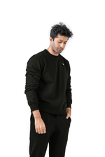 Lounge Ease Fleece Pullover - Black
