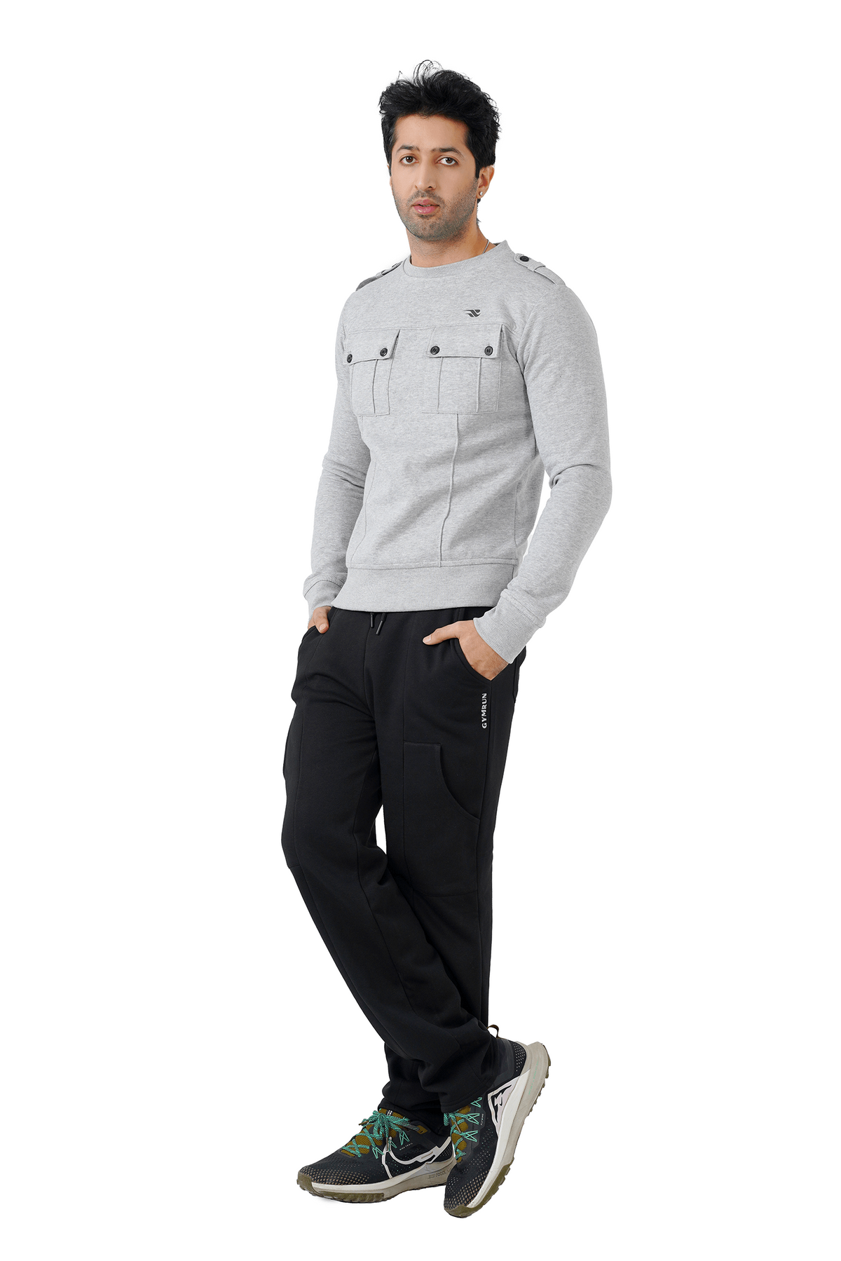 Soft Nest Fleece Shirt - Heather Grey