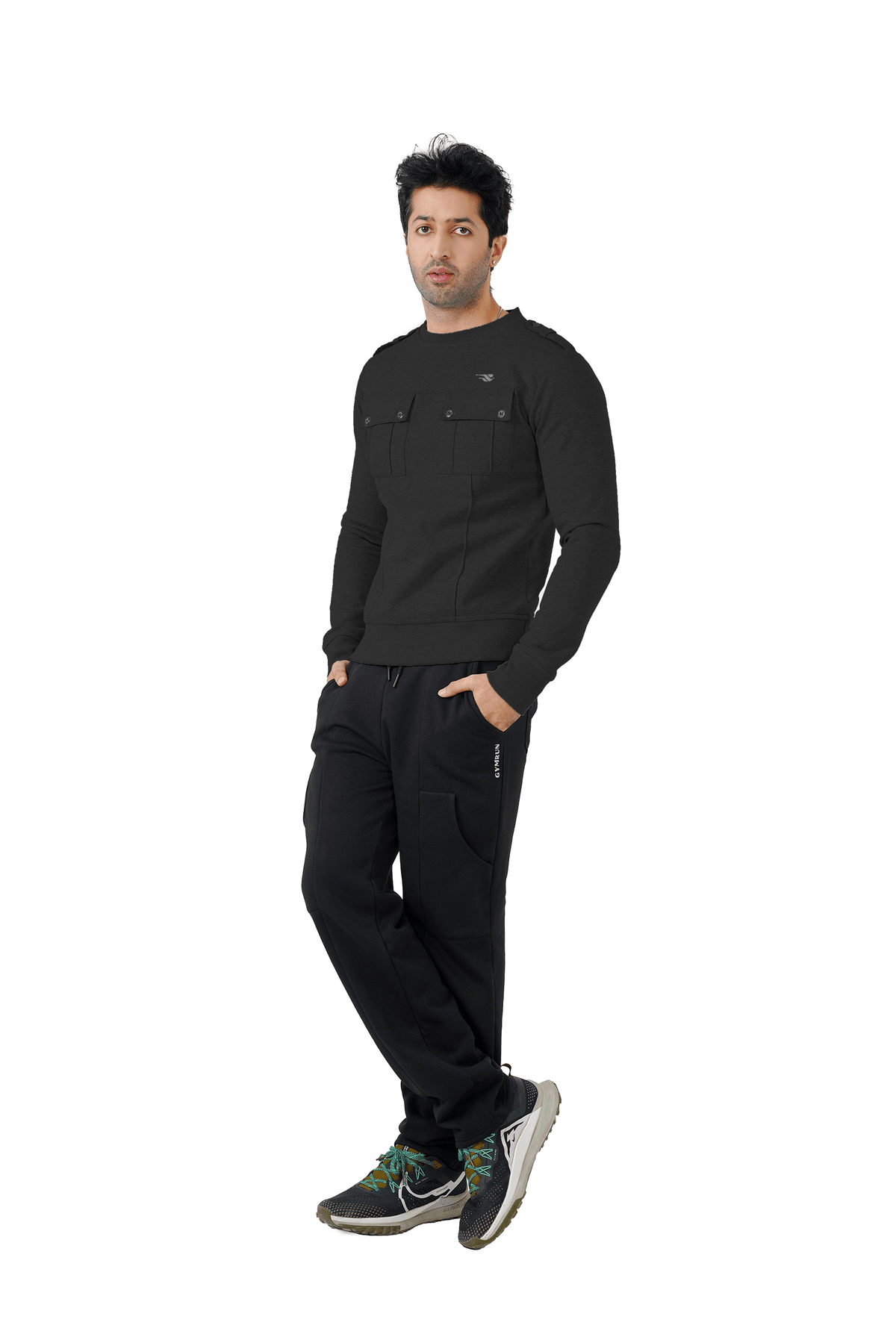 Soft Nest Fleece Shirt - Black