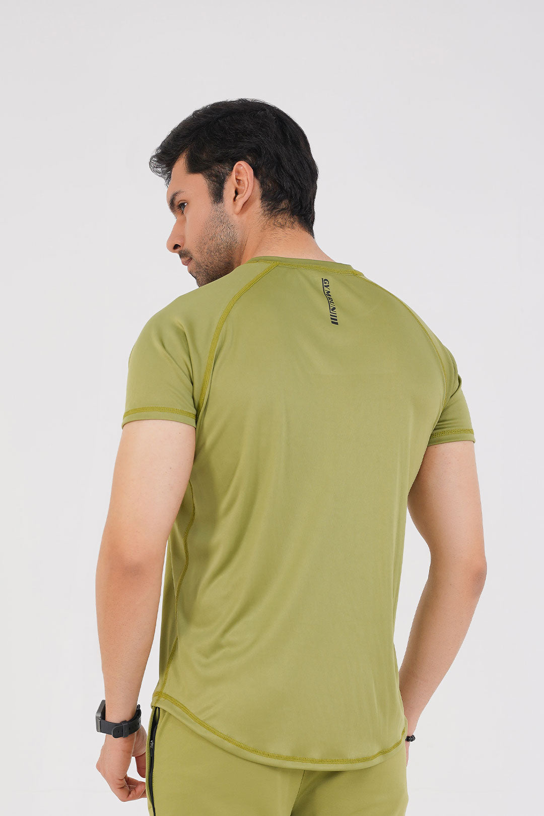 Men's Basic Performance T-Shirt - Olive Green