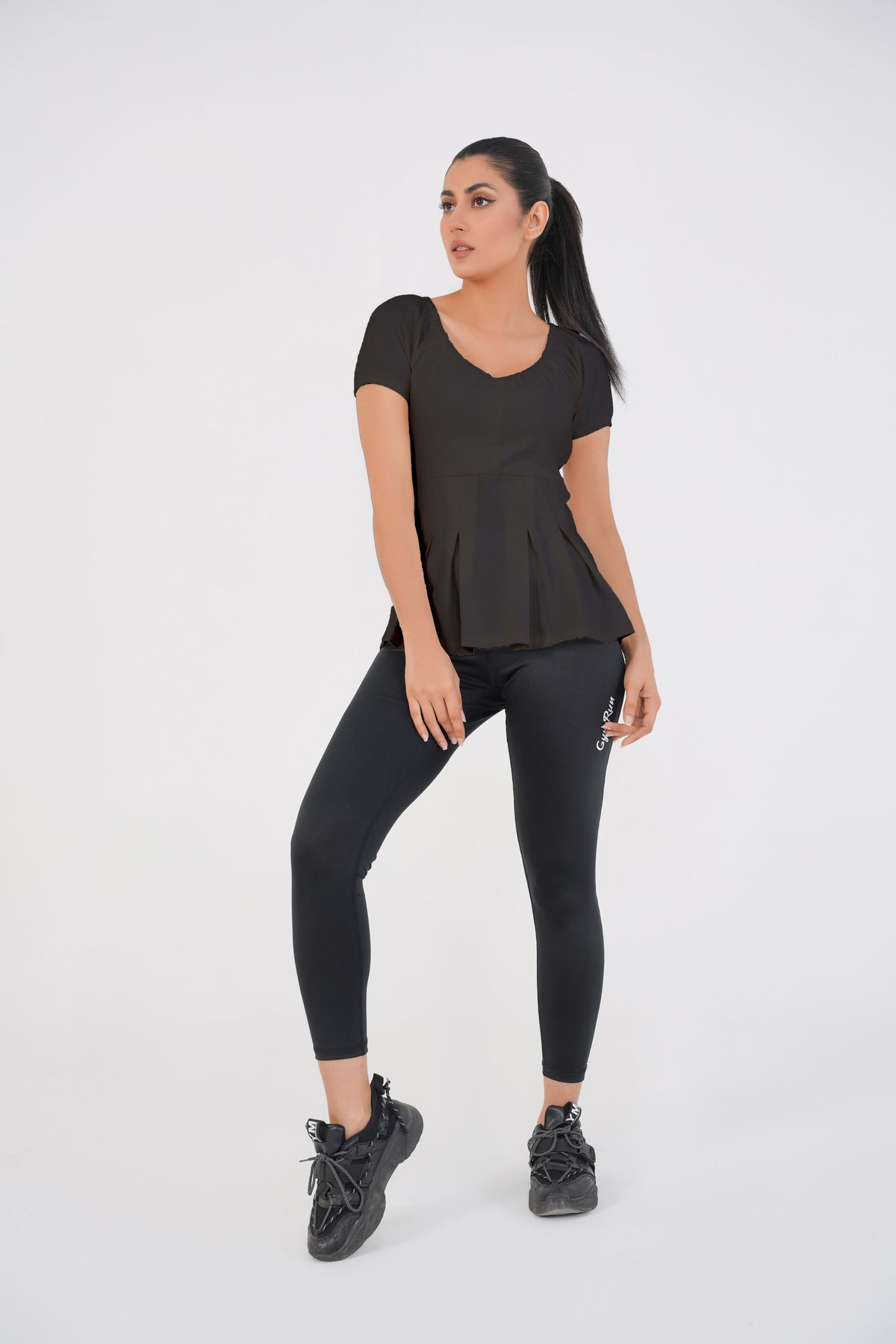 Blooming Top - Black