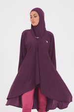 Cape Wrap Lite - Deep Plum