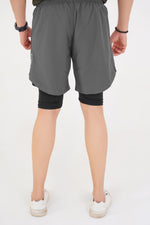 Prime Dual Short - Gray