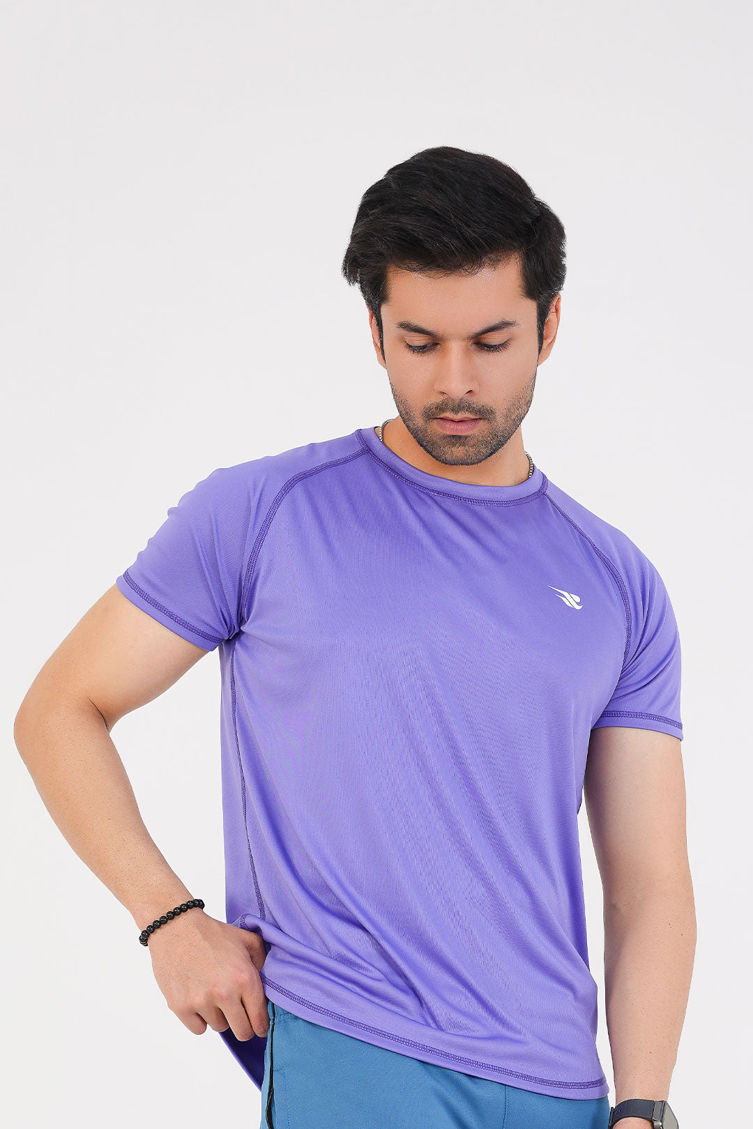 Men's Basic Performance T-Shirt - Blue Indigo