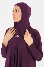 Sleek Veil - Deep Plum
