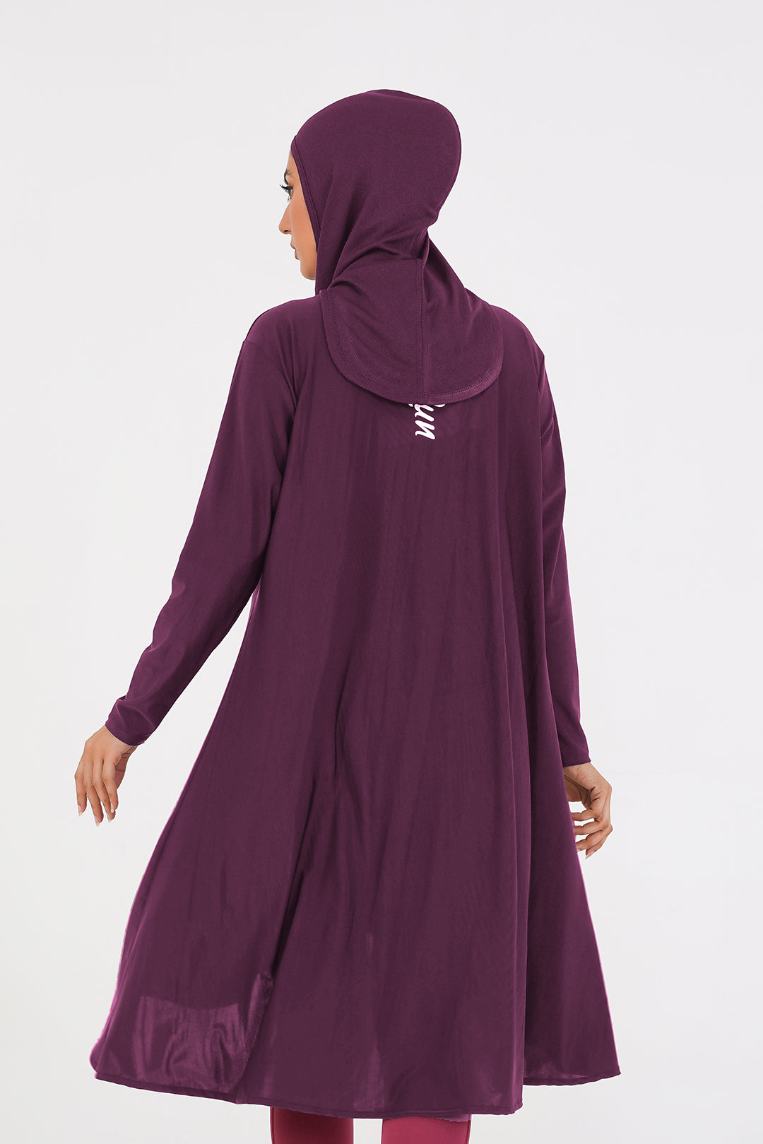 Cape Wrap Lite - Deep Plum
