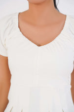 Blooming Top - White