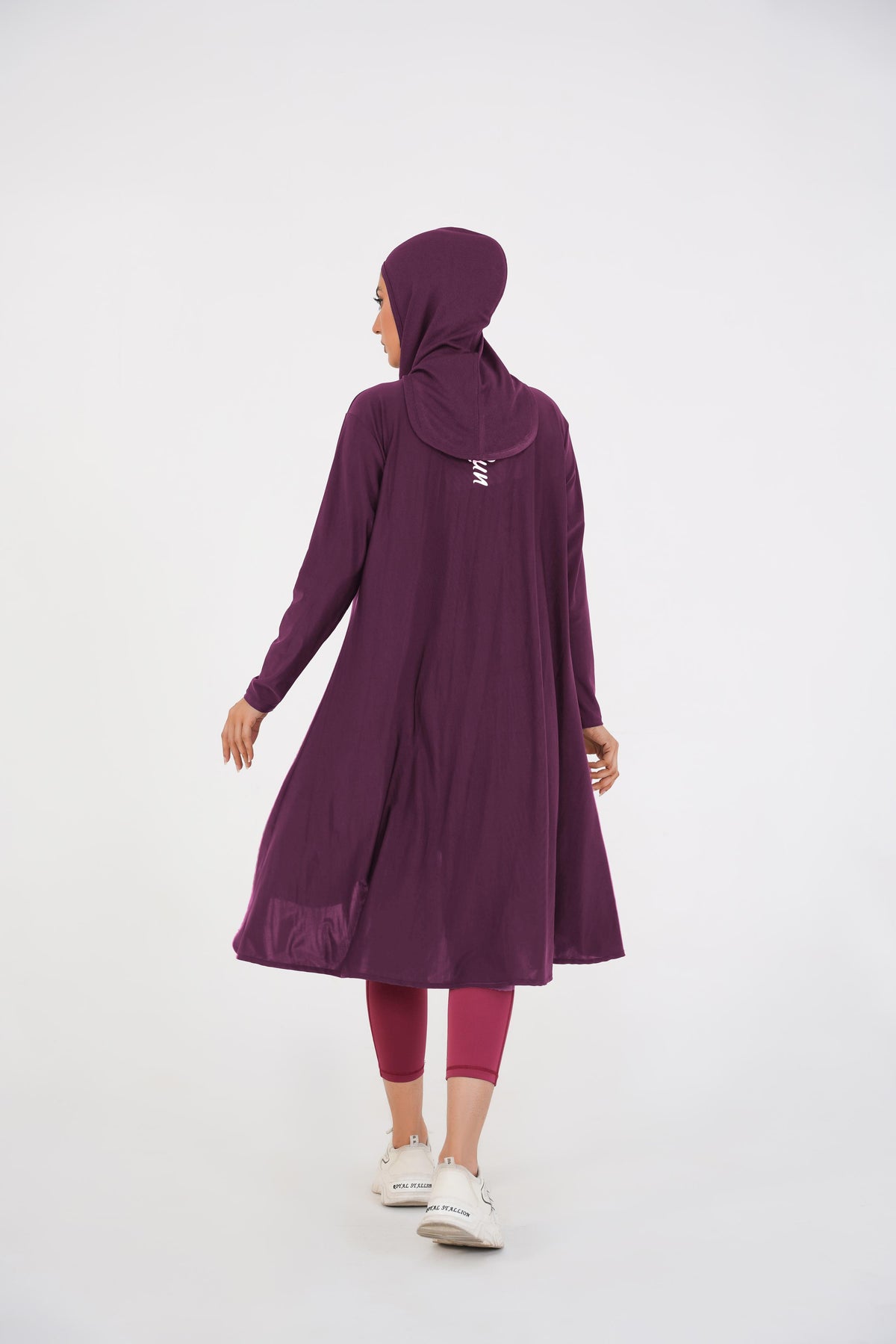 Cape Wrap Lite - Deep Plum