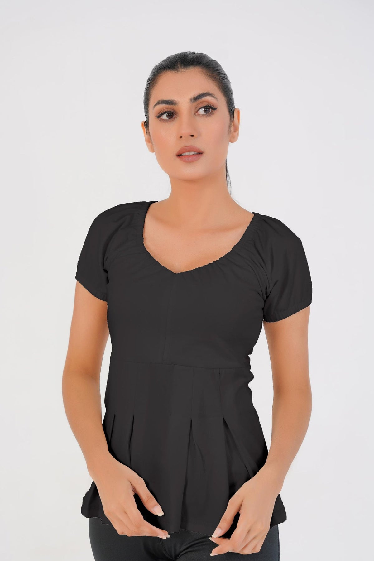 Blooming Top - Black